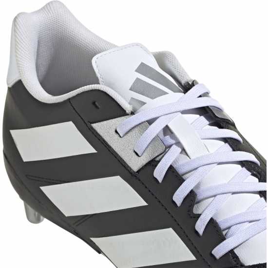 Adidas Kakari Elite Soft Ground Rugby Boots Черно/сребро Ръгби