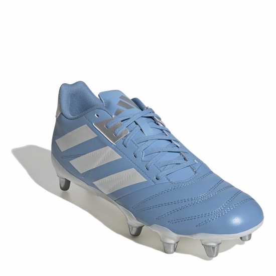 Adidas Kakari Elite Soft Ground Rugby Boots Син/Бял/Злат Ръгби