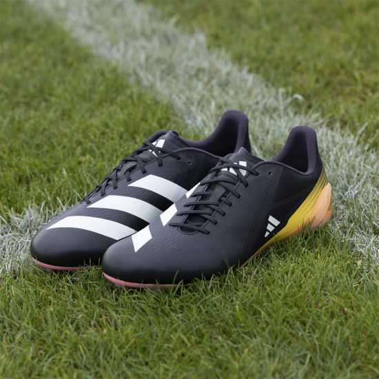 Adidas Adizero Rs15 Pro Soft Ground Rugby Boots Черно/Искра Ръгби