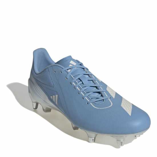 Adidas Adizero Rs15 Pro Soft Ground Rugby Boots Син/Бял 