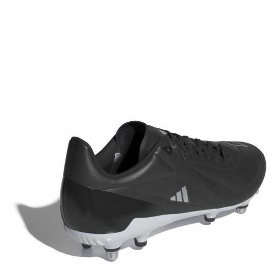 Adidas Rs15 Elite Soft Ground Rugby Boots Черно/Бяло Ръгби