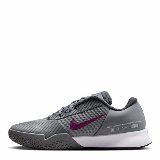 Nike Air Zoom Vapor Pro 2 Men's Hard Court Tennis Shoes Сив дим/Сан Мъжки тенис маратонки