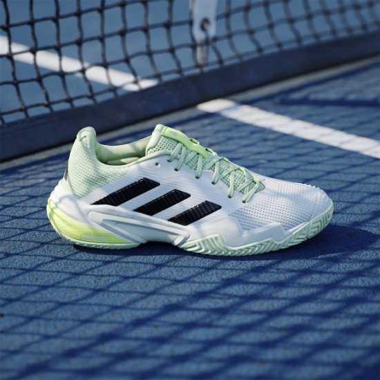 Adidas Barricade 13 Tennis Shoes Бяло/Черно/Зелено Мъжки тенис маратонки