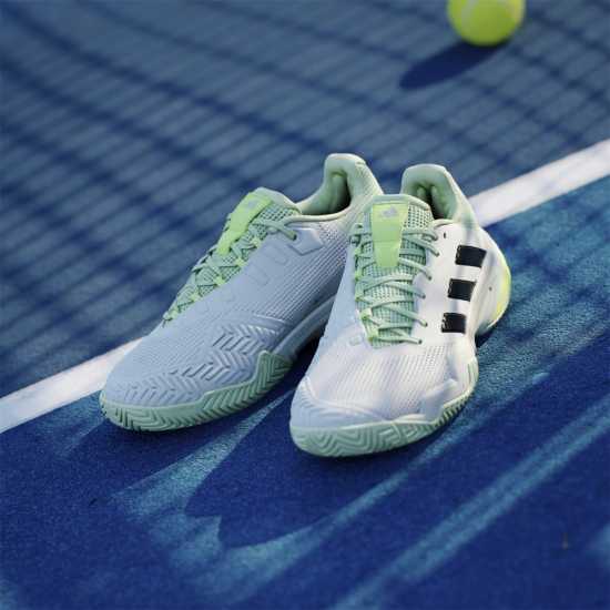 Adidas Barricade 13 Tennis Shoes Бяло/Черно/Зелено Мъжки тенис маратонки