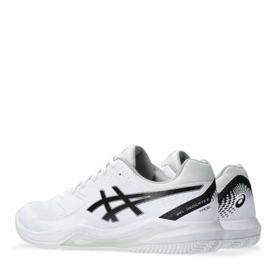 Asics Gel-Dedicate 8 Padel Men's Tennis Shoes Бяло/Черно Тенис маратонки