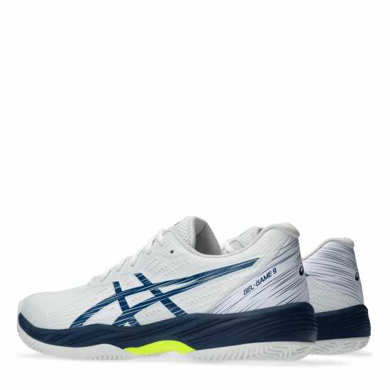 Asics Gel-Game 9 Clay Men's Tennis Shoes Бяло/Синьо Мъжки маратонки