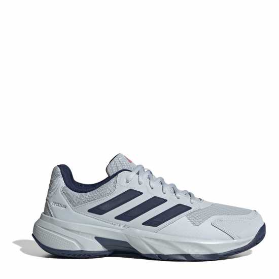 Adidas Courtjam Control 3 Clay Tennis Shoes Mens Бяло/Синьо Мъжки тенис маратонки