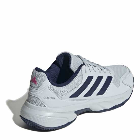 Adidas Courtjam Control 3 Clay Tennis Shoes Mens Бяло/Синьо Мъжки тенис маратонки