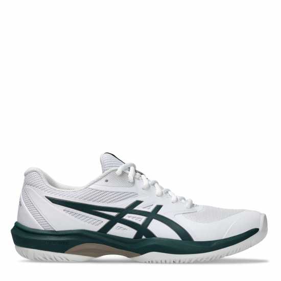 Asics Мъжки Маратонки За Тенис Game Ff Mens Tennis Shoes Бяло/Саксоно зелено Мъжки тенис маратонки