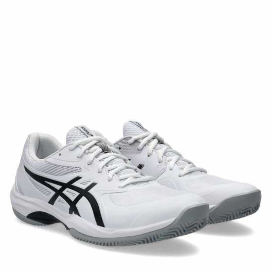 Asics Game Ff Clay/oc Tennis Shoes Mens Бяло/Черно Мъжки тенис маратонки