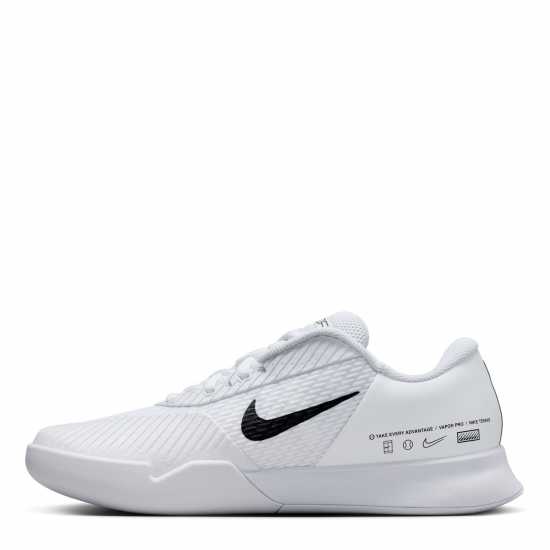 Nike Air Zoom Vapor Pro 2 Men's Carpet Tennis Shoes Бяло/Бяло Мъжки тенис маратонки