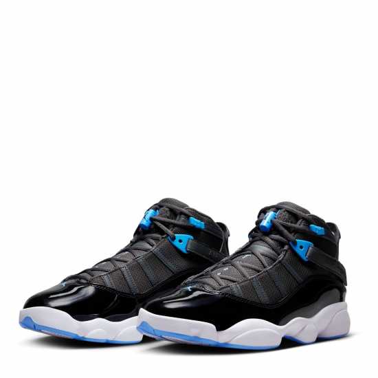 Air Jordan 6 Rings Men's Shoes Сив/Син/Бял Мъжки баскетболни маратонки