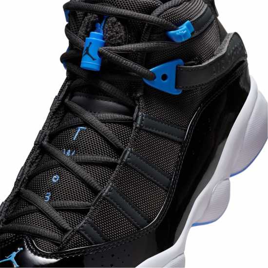 Air Jordan 6 Rings Men's Shoes Сив/Син/Бял Мъжки баскетболни маратонки