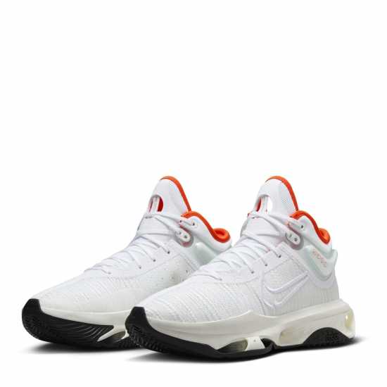 Nike Air Zoom G.t. Jump 2 Basketball Shoes Wht/Wht/Orng Мъжки баскетболни маратонки