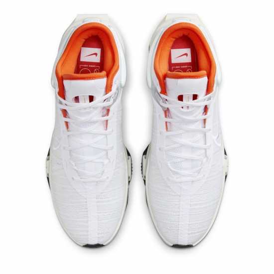 Nike Air Zoom G.t. Jump 2 Basketball Shoes Wht/Wht/Orng Мъжки баскетболни маратонки