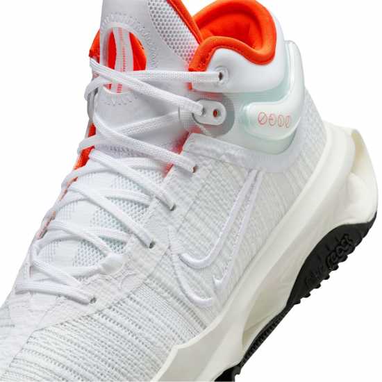 Nike Air Zoom G.t. Jump 2 Basketball Shoes Wht/Wht/Orng Мъжки баскетболни маратонки