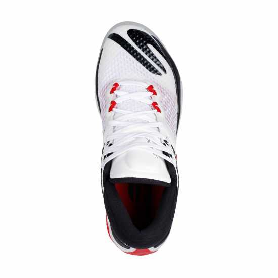 Skechers Breathable Mesh Tpu Heel Lock High Basketball Trainers Mens Бяло/Черно Баскетболни маратонки