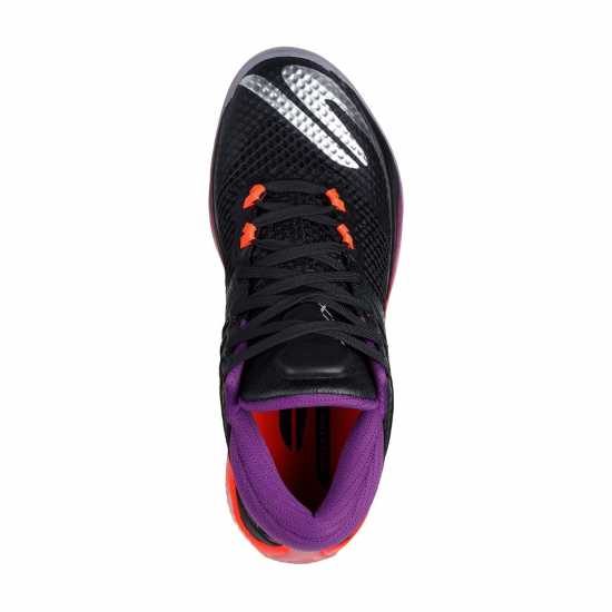 Skechers Breathable Mesh Tpu Heel Lock High Basketball Trainers Mens Черно/Розово Баскетболни маратонки