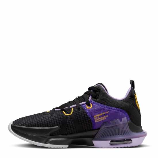 Nike Lebron Witness 7 Basketball Shoes Black/Gold/Purp Мъжки баскетболни маратонки