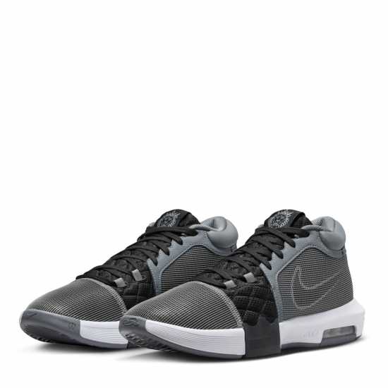 Nike Lebron Witness Viii Basketball Shoes Grey/White Мъжки баскетболни маратонки