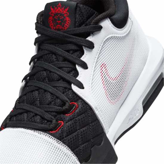 Nike Lebron Witness Viii Basketball Shoes Wht/Blk/Red Мъжки баскетболни маратонки