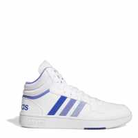 Adidas Hoops 3.0 Mid Sn51 Бяло/Синьо Мъжки баскетболни маратонки