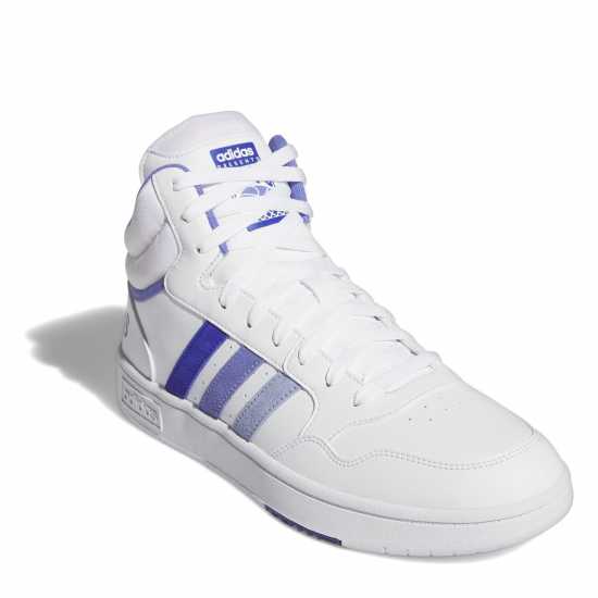 Adidas Hoops 3.0 Mid Sn51 Бяло/Синьо Мъжки баскетболни маратонки