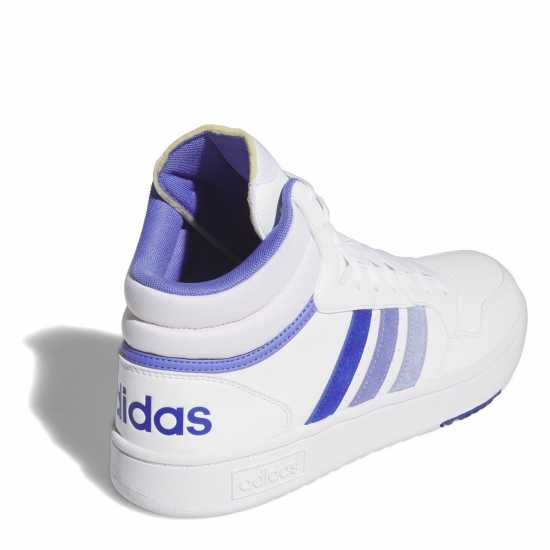 Adidas Hoops 3.0 Mid Sn51 Бяло/Синьо Мъжки баскетболни маратонки