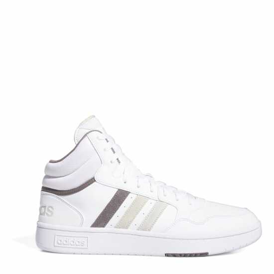 Adidas Hoops 3.0 Mid Classic Vintage Shoes Бяло/Сиво Мъжки баскетболни маратонки