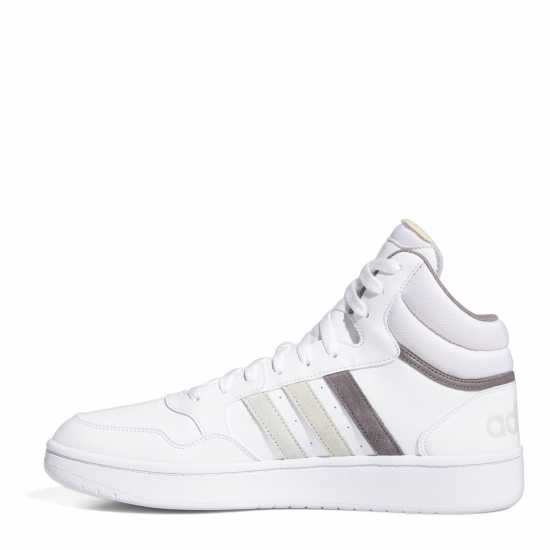 Adidas Hoops 3.0 Mid Classic Vintage Shoes Бяло/Сиво Мъжки баскетболни маратонки