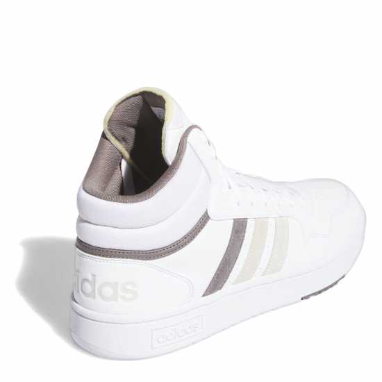 Adidas Hoops 3.0 Mid Classic Vintage Shoes Бяло/Сиво Мъжки баскетболни маратонки