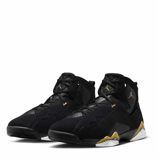 Air Jordan True Flight Shoes Black/Gold Мъжки баскетболни маратонки