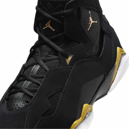 Air Jordan True Flight Shoes Black/Gold Мъжки баскетболни маратонки