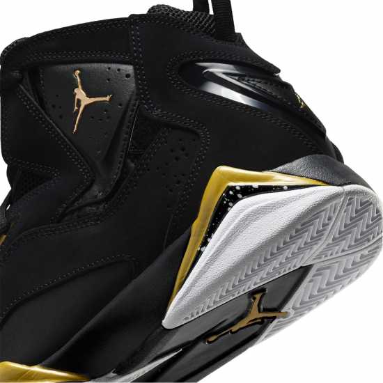 Air Jordan True Flight Shoes Black/Gold Мъжки баскетболни маратонки