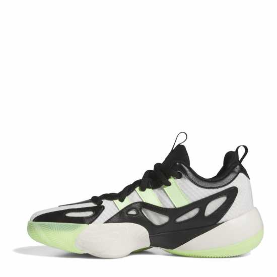 Adidas Ниски Мъжки Маратонки Trae Young Unlimited 2 Low Trainers Mens Облако Бяло/Зелено Баскетболни маратонки