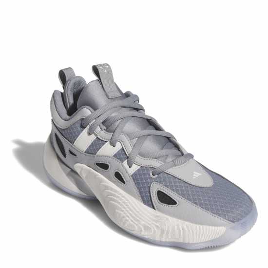 Adidas Ниски Мъжки Маратонки Trae Young Unlimited 2 Low Trainers Mens Сиво/Бяло Мъжки баскетболни маратонки