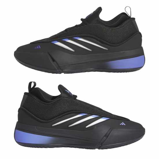 Adidas Ниски Маратонки Dame 9 Low Trainers Черно/Синьо Мъжки баскетболни маратонки