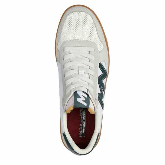 Skechers Маратонки 6 Eye Classic Racket Cup Court Trainers Mens Бяло/Сиво Мъжки високи кецове