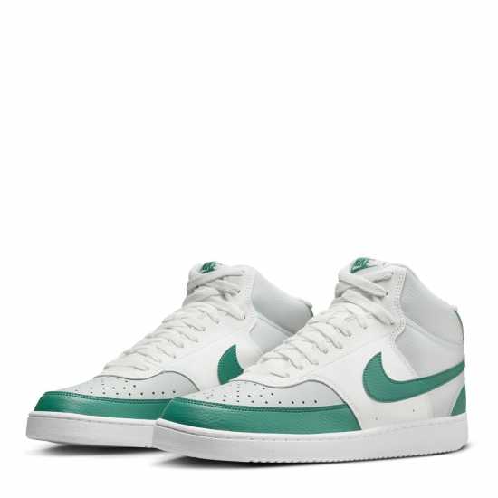 Nike Court Vision Mid Next Nature Mens Wht/Gry/Grn Мъжки високи кецове