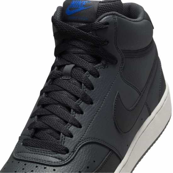 Nike Court Vision Mid Next Nature Mens Черно/Сиво 