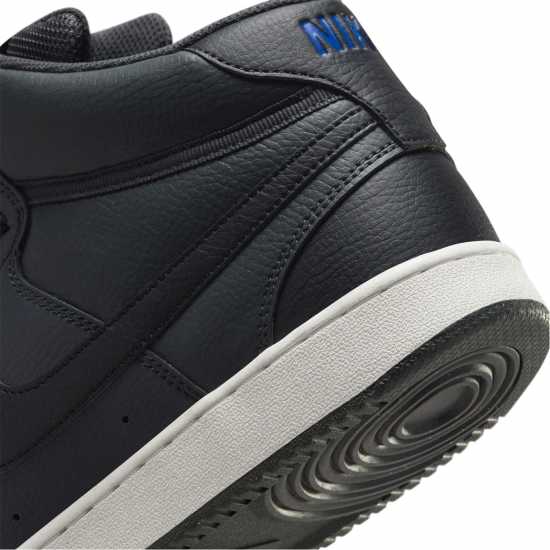 Nike Court Vision Mid Next Nature Mens Черно/Сиво 