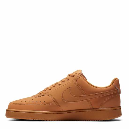 Nike Мъжки Маратонки Court Vision Mens Trainers Wheat/Wheat Мъжки високи кецове