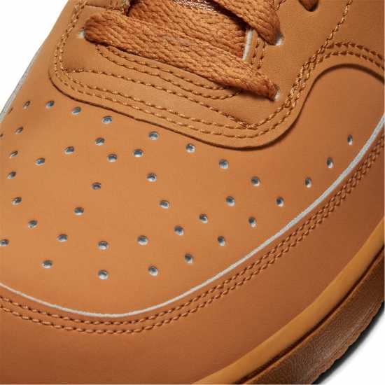 Nike Мъжки Маратонки Court Vision Mens Trainers Wheat/Wheat Мъжки високи кецове