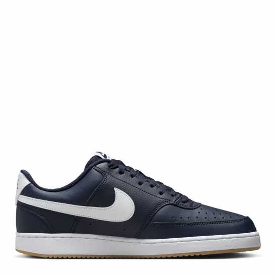 Nike Ниски Мъжки Маратонки Court Vision Low Trainers Mens Обсидиан/Бял Мъжки високи кецове