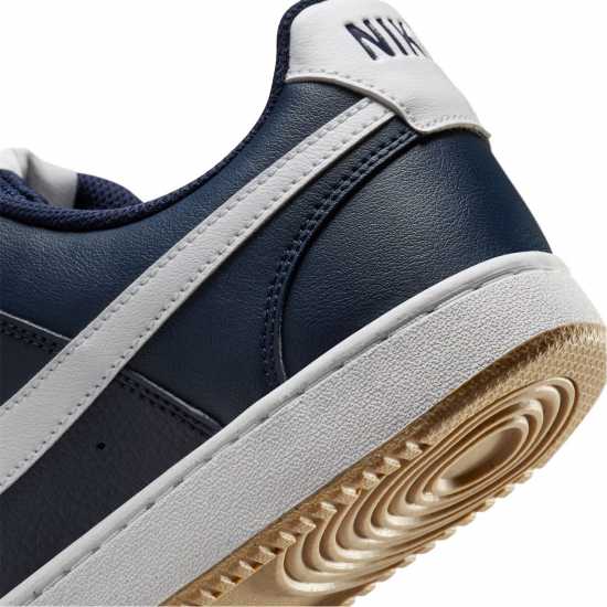 Nike Ниски Мъжки Маратонки Court Vision Low Trainers Mens Обсидиан/Бял Мъжки високи кецове