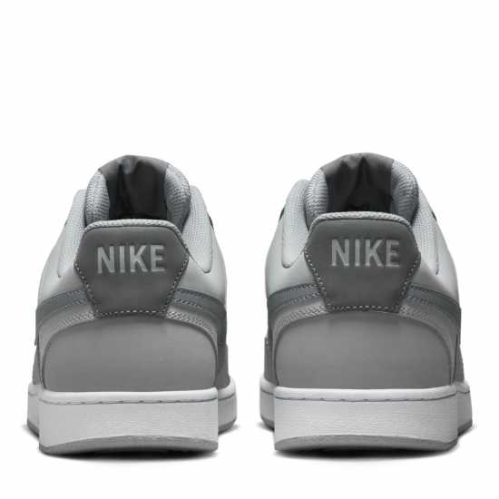 Nike Ниски Мъжки Маратонки Court Vision Low Trainers Mens Димно сиво 