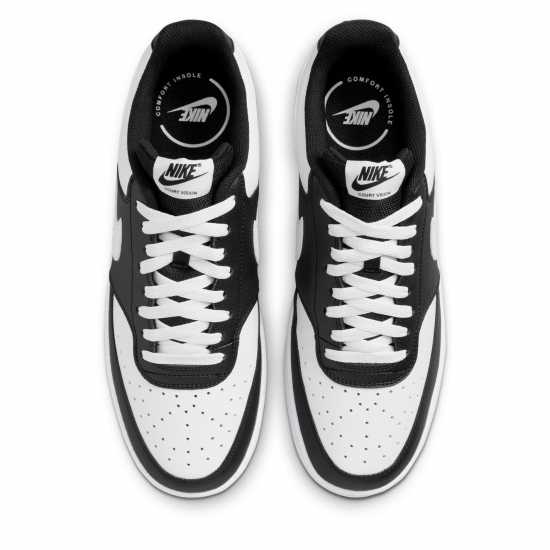 Nike Ниски Мъжки Маратонки Court Vision Low Trainers Mens Panda Мъжки високи кецове