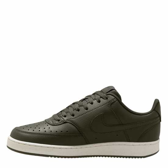 Nike Ниски Мъжки Маратонки Court Vision Low Trainers Mens Хаки/Платно 