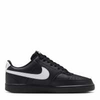 Nike Ниски Мъжки Маратонки Court Vision Low Trainers Mens Черно 