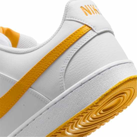 Nike Ниски Мъжки Маратонки Court Vision Low Trainers Mens Бяло/Злато Мъжки високи кецове